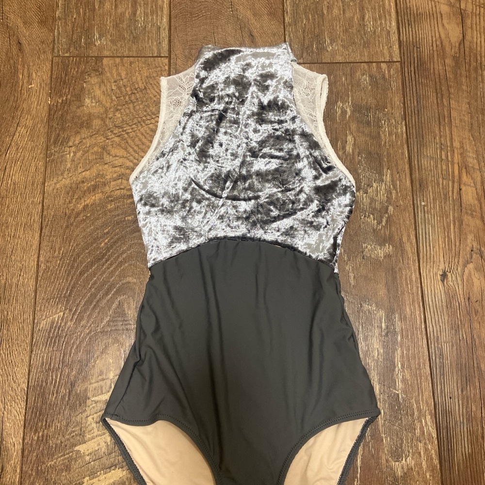 Grey xs leotard